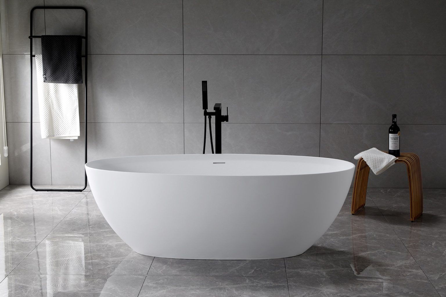 Ванна Solid Surface Vincea VBT-4S01MW, белый матовый | Vincea - Сайт ...