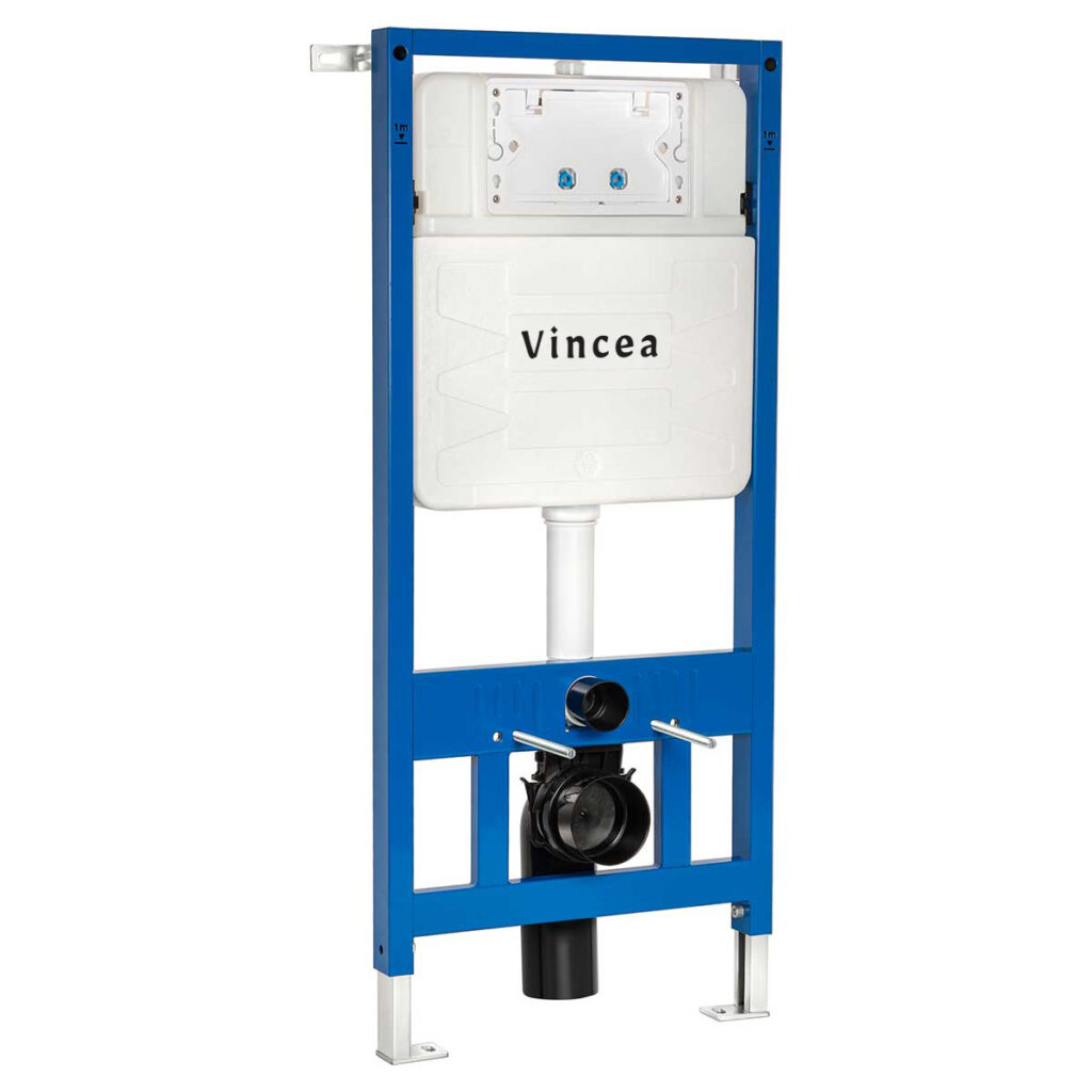 Инсталляция для подвесного унитаза Vincea VIS-601, 500*1112, цвет сине ...